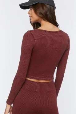 Seamless Ribbed Crop Top