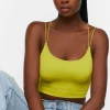 Seamless Ribbed Dual Strap Bralette