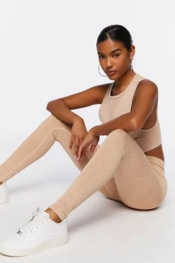 Seamless Ribbed Leggings
