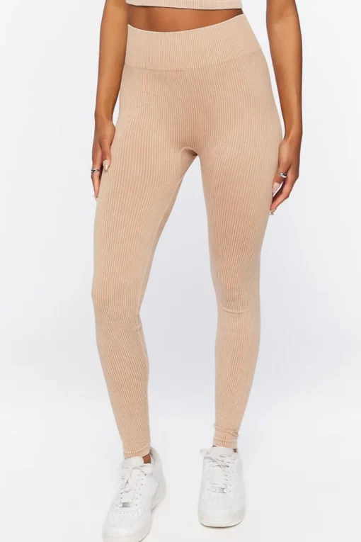Seamless Ribbed Leggings