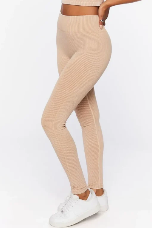 Seamless Ribbed Leggings
