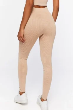 Seamless Ribbed Leggings