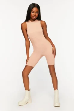 Seamless Sleeveless Romper