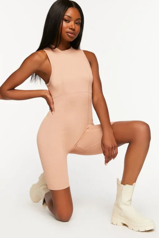 Seamless Sleeveless Romper