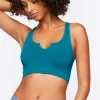Seamless Split-Neck Bralette