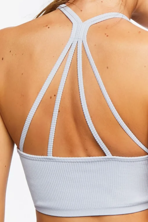 Seamless Strappy Sports Bra