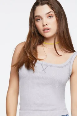 Seamless V-Notch Tank Top