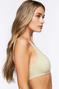 Seamless Waffle Knit Bralette