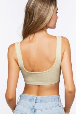 Seamless Waffle Knit Bralette