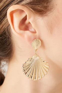 Seashell Drop Earrings