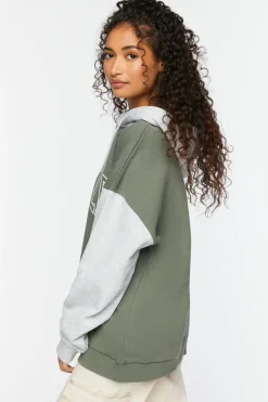 Seattle Colorblock Fleece Hoodie