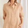 Seersucker Raw-Cut Shirt