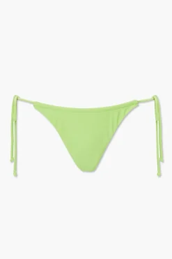 Self-Tie String Bikini Bottoms