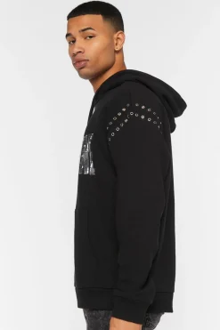 Sequin Blessed One Hoodie