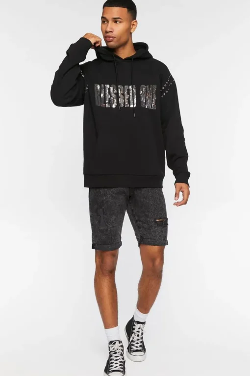 Sequin Blessed One Hoodie
