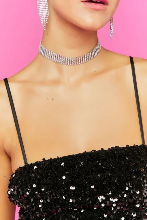 Sequin Bodycon Cami Dress