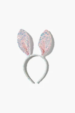 Sequin Bunny Ears Headband