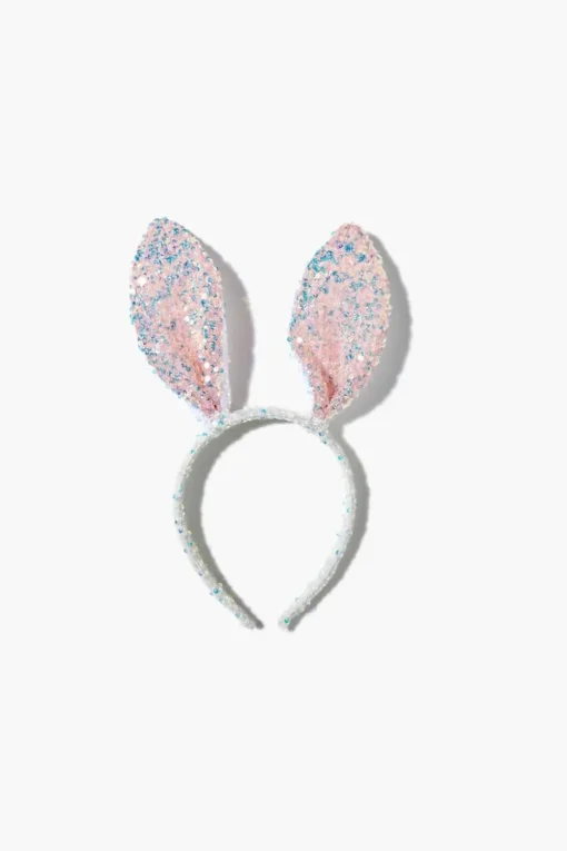 Sequin Bunny Ears Headband