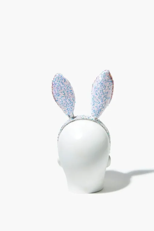 Sequin Bunny Ears Headband