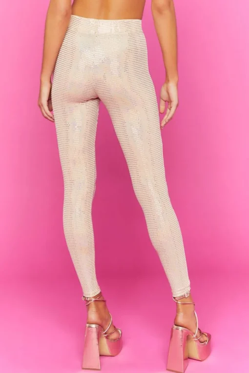Sequin High-Rise Leggings