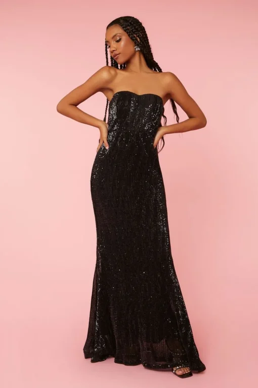 Sequin Sweetheart Mermaid Gown