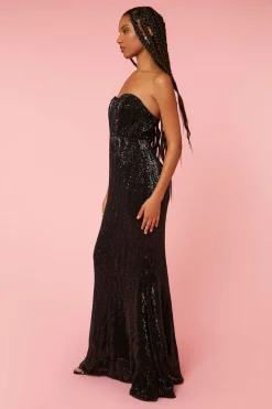 Sequin Sweetheart Mermaid Gown
