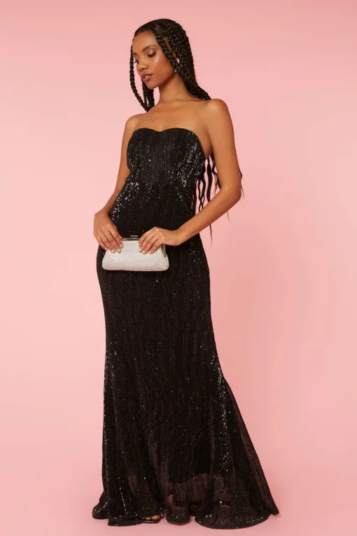 Sequin Sweetheart Mermaid Gown