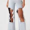 90S-Fit Destroyed Jeans
