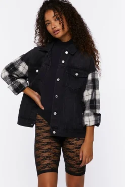Sheer Lace Biker Shorts