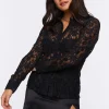 Sheer Lace Shirt