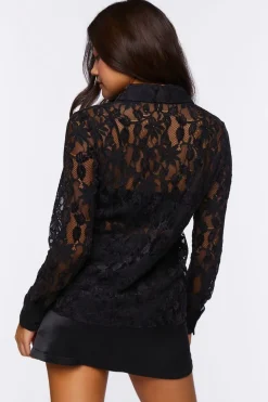 Sheer Lace Shirt