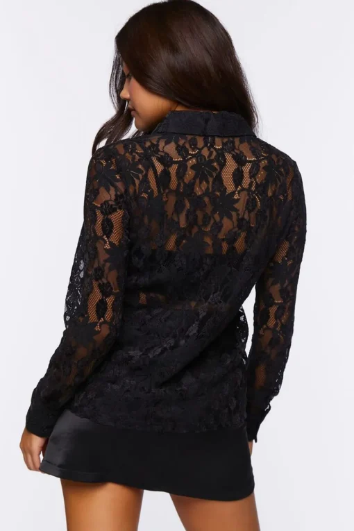 Sheer Lace Shirt