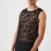 Sheer Lace Tank Top