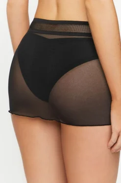 Sheer Mesh Lingerie Skirt