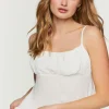 Shirred-Bust Flowy Cami
