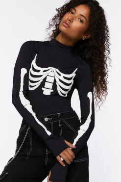 Skeleton Graphic Bodysuit