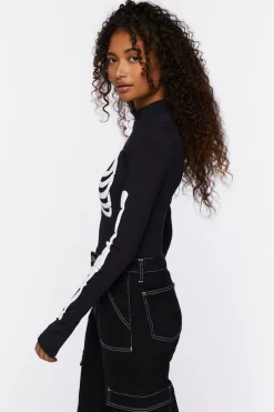 Skeleton Graphic Bodysuit