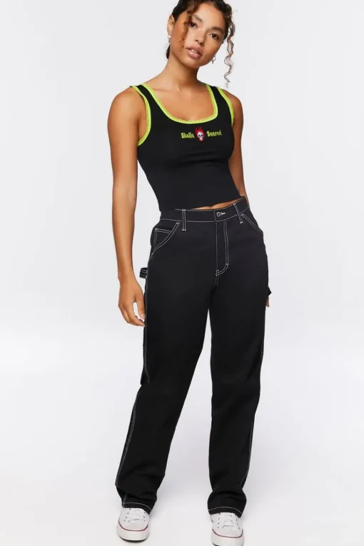 Skella Scared Graphic Tank Top