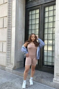 Sleeveless Fitted Romper