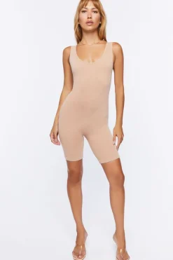 Sleeveless Fitted Romper