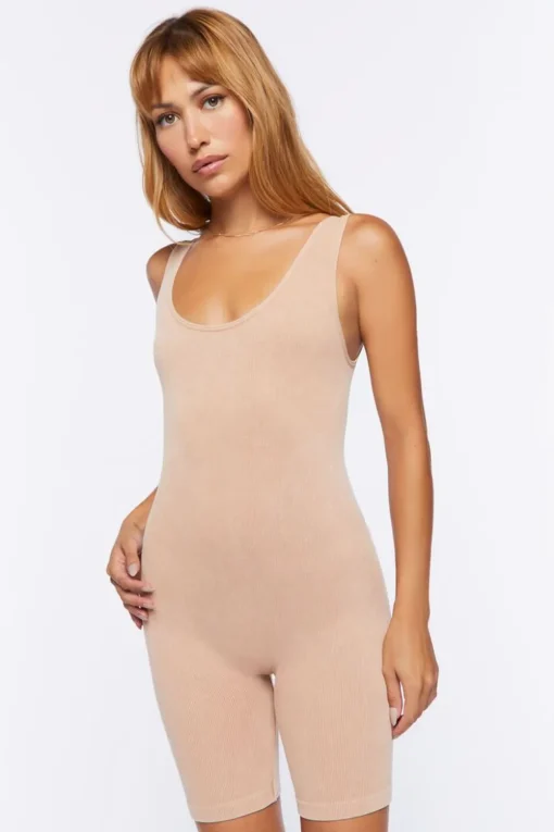 Sleeveless Fitted Romper