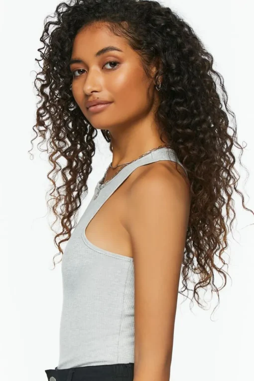 Sleeveless Racerback Bodysuit