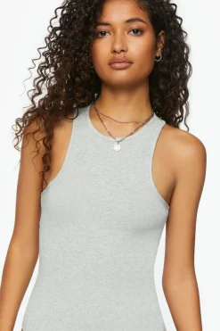 Sleeveless Racerback Bodysuit
