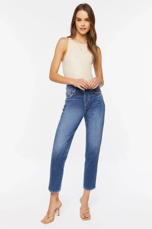 Sleeveless Round-Neck Bodysuit