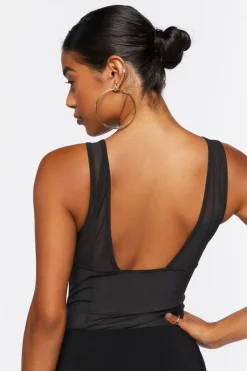 Sleeveless V-Neck Bodysuit