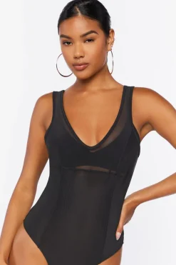 Sleeveless V-Neck Bodysuit