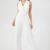 Sleeveless Wide-Leg Jumpsuit