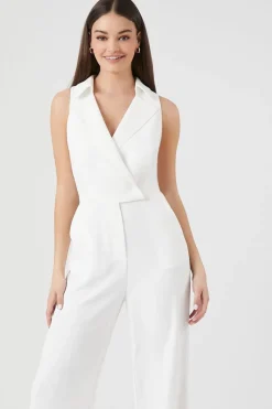 Sleeveless Wide-Leg Jumpsuit