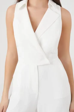 Sleeveless Wide-Leg Jumpsuit