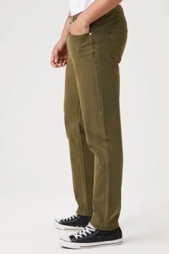 Slim Mid-Rise Pants
